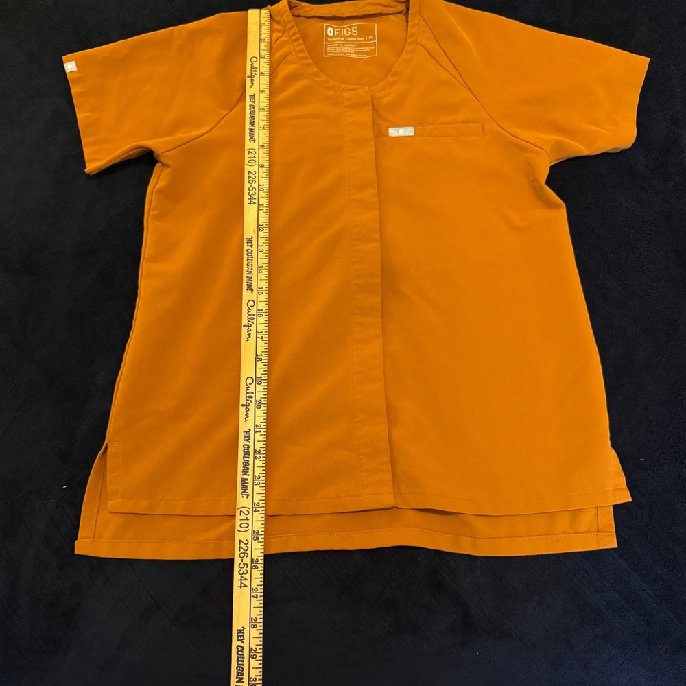 FIGS Casma Scrub Atlantic Falls XS V-Neck Single Pocket FIONx Technical Medical - Picture 5 of 7